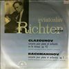 Richter Sviatoslav -- Glazunov A. - Concerto For Piano and Orchestra in F-moll, Op. 92. Rachmaninov S. - Concerto for Piano and Orchestra, Op.1 (1)