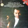 Perlman Itzhak/Giulini Carlo Maria -- Beethoven: Violin conerto Op. 61 (2)