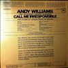 Williams Andy -- Academy Award Winning Call Me Irresponsible And Other Hit Songs From The Movies (2)