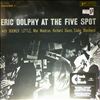 Dolphy Eric -- At The Five Spot, Volume 1. (1)