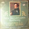 Prague Symphony Orchestra (cond. Dixon Dean) -- Mendelssohn-Bartholdy - Symphony No. 3 "Scotch"  (1)