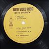 Brubeck Dave -- New Gold Disc (3)
