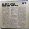 Mann Herbie -- Right Now (2)
