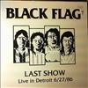 Black Flag -- Last Show - Live In Detroit 6/27/86 (1)
