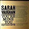 Vaughan Sarah / Jones Quincy & His Orchestra -- You're Mine You (2)