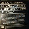 Bowie David -- No Plan EP (2)