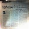 Rosand Aaron, Sudwestfunkorchester Baden-Baden (cond. Szoke Tibor) -- Lalo - Symphonie Espagnole, Saint-Saen - Concerto No. 3 For Violin And Orchestra (1)