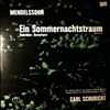 Symphonie-Orchester Des Bayerischen Rundfunks (dir. Schuricht Carl) -- Mendelssohn - Ein Sommernachtstraum (Buhnenmusik), Hebriden-Ouverture (A Midsummer Night's Dream (Incidental Music), The Hebrides Overture) (1)