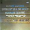 Bernstein L. (dir.) -- Williams V.: Symphony #4 in F minor (1)