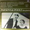 Parsons & Poole -- Brahms. Mozart. Poulenc (2)