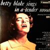 Blake Betty -- Sings In A Tender Mood (1)