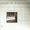 Madrigal choir -- Recital de Madrigale (1)