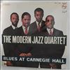 Modern Jazz Quartet (MJQ) -- Blues At Carnegie Hall (1)