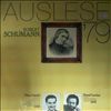 Lipatti Dinu, Levine David -- Auslese '79 - Schumann: Konzert a-moll, Klavierquartett c-moll (2)