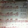 Pro Musica Choir Vienna (cond. Grossmann F.) -- Palestrina G. P. - Missa Papae Marcelli, Missa Assumpta Est Maria (1)