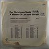Various Artists (Crosby Bing, Anderson Lynn etc.) -- For Christmas Seals ... A Matter Of Life And Breath (Celebrity Spot Announcements 1972 - Style D) (2)