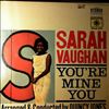 Vaughan Sarah / Jones Quincy & His Orchestra -- You're Mine You (1)