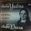 Yudina Maria -- Complete Collection of Recordings - Bach J.S. Recorded live in 1950's (2)