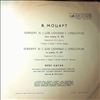 Soloists Ensemble of the Moscow Symphony Orchestra (cond. Oistrakh D.)/Kagan O. (violin) -- Mozart - Violin concertos nos. 3, 5 (2)