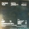 Jarrett Keith -- Facing You. (1)