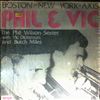 Wilson Phil Sextet With Dickenson Vic And Miles Butch -- Boston-New York Axis: Phil & Vic (1)