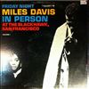 Davis Miles -- In Person, Friday Night At The Blackhawk, San Francisco, Volume 1 (2)