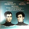Ashkenazy V./London Symphony Orchestra (cond. Mehta Z.) -- Brahms - Piano Concero No. 2 In B Flat Dur (2)