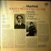 Moravec A./Vondrovic O. -- Martinu - Sonaty Pro Housle A Klavir 1/2/3 (Sonatas for violin and piano nos. 1, 2, 3) (2)