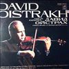 Oistrakh D./Bauer F. -- Tartini G. - Sonata for Violin and Piano ''Devil1s Trills/ Brahms J. Sonata For Violin And Piano (2)