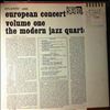 Modern Jazz Quartet (MJQ) -- Europaen Concert. Volume One (1)
