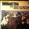 Monk Thelonious -- Monk Thelonious Plays Ellington Duke (3)